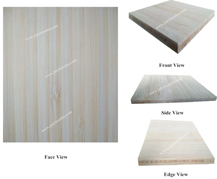 Typically Thin 3layer Natural Colors Bamboo Plywood Panel for Indoor Decoration