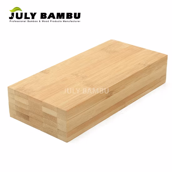Colla FSC ed E1 da 40 mm a 7 strati in legno laminato di bambù per piani di tavoli in legno da cucina